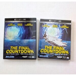 The Final Countdown 4K Ultra Blu-ray Lenticular Slipcover Blue Underground
